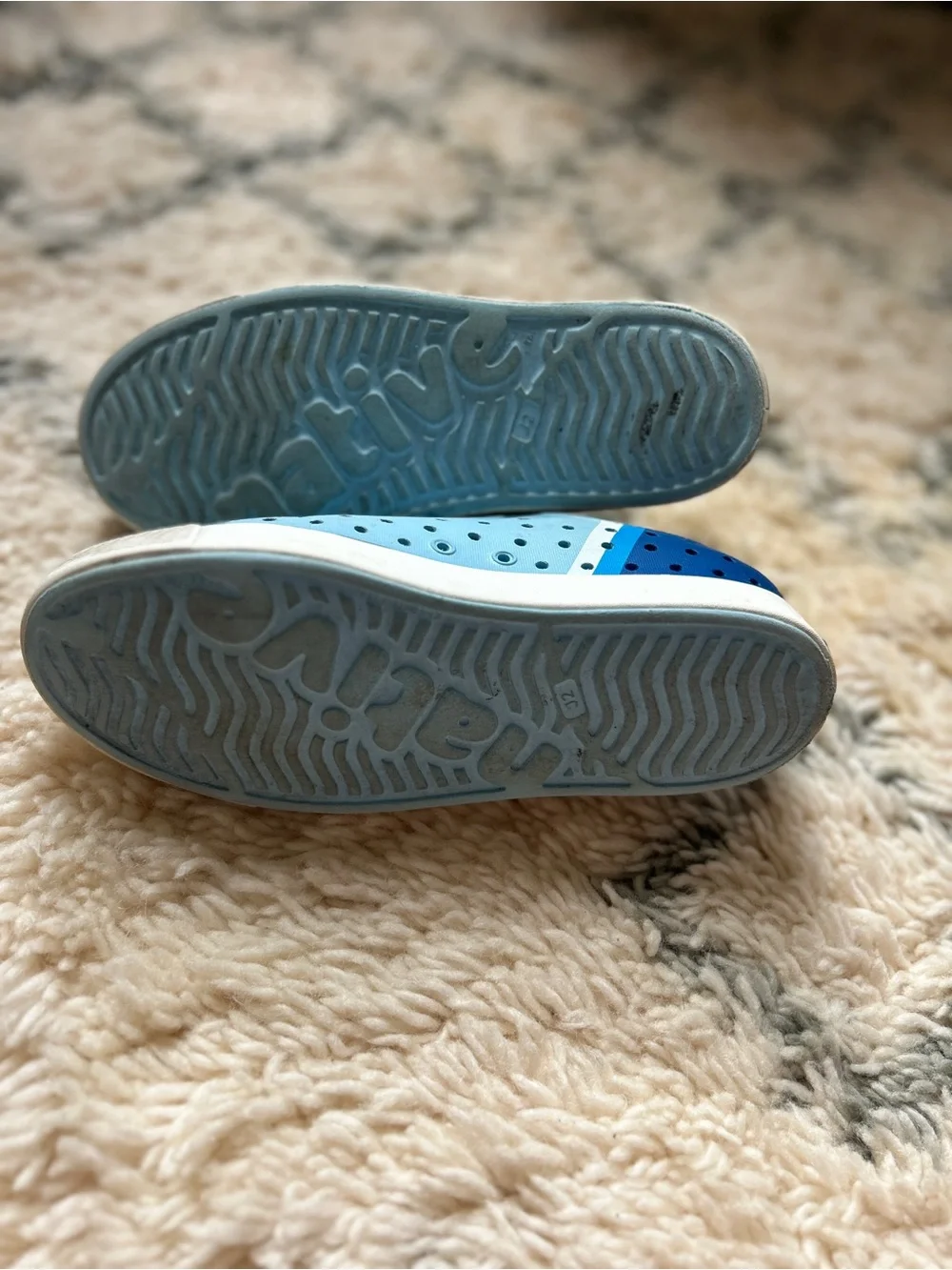 Native Kids Jefferson Slip-ons in Blue